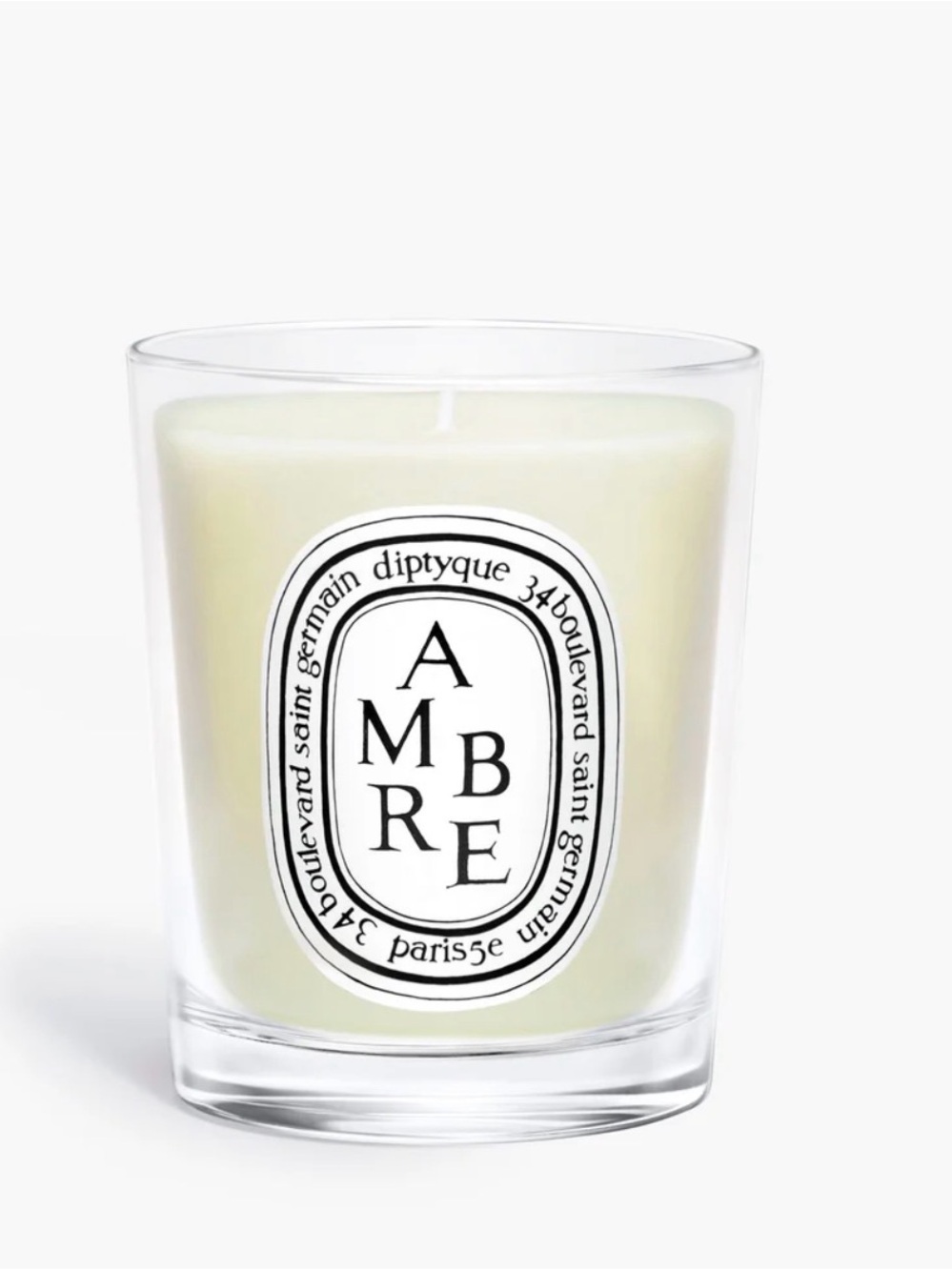 Diptyque amber scented candle 2.4 oz